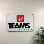 Reception Sign - Printed Acrylic