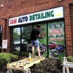 Window Graphic Installation