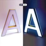 3D Acrylic Letters and Numbers
