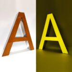 3D Wooden Resin Epoxy Letters and Numbers