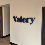 Reception Sign - 3D Painted Letters