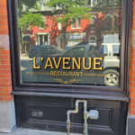 Gold Vinyl Cut Window Lettering